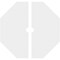 Ekena Millwork Logan Architectural Grade PVC Ceiling Medallion, 34"OD x 3"ID x 11 3/4"C x 1"P, Two-Piece CMP34LG2-03000 - alternate 2